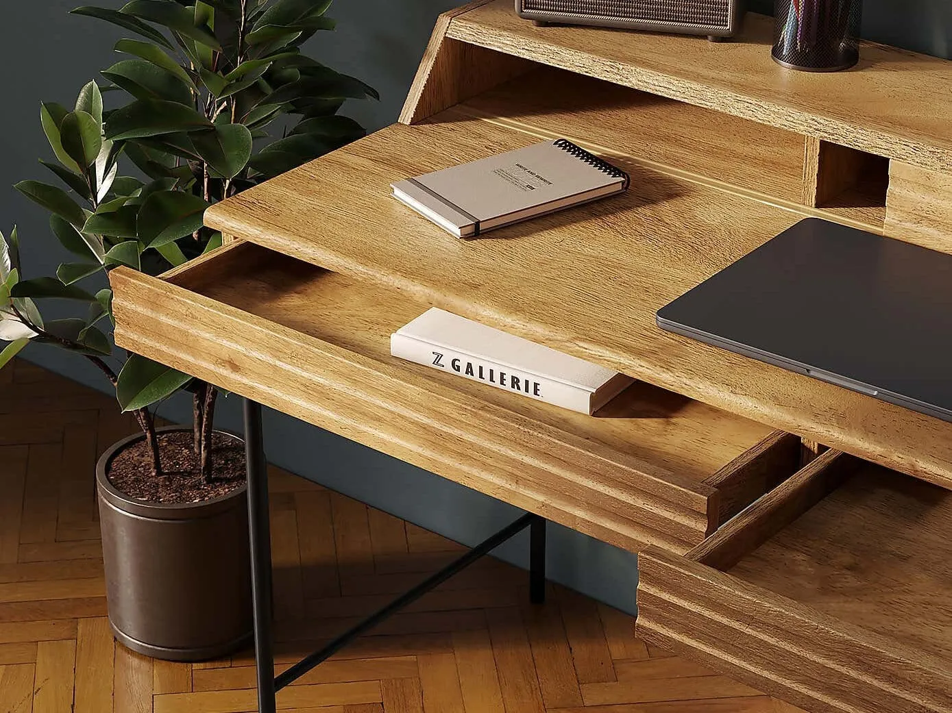 Oak desk