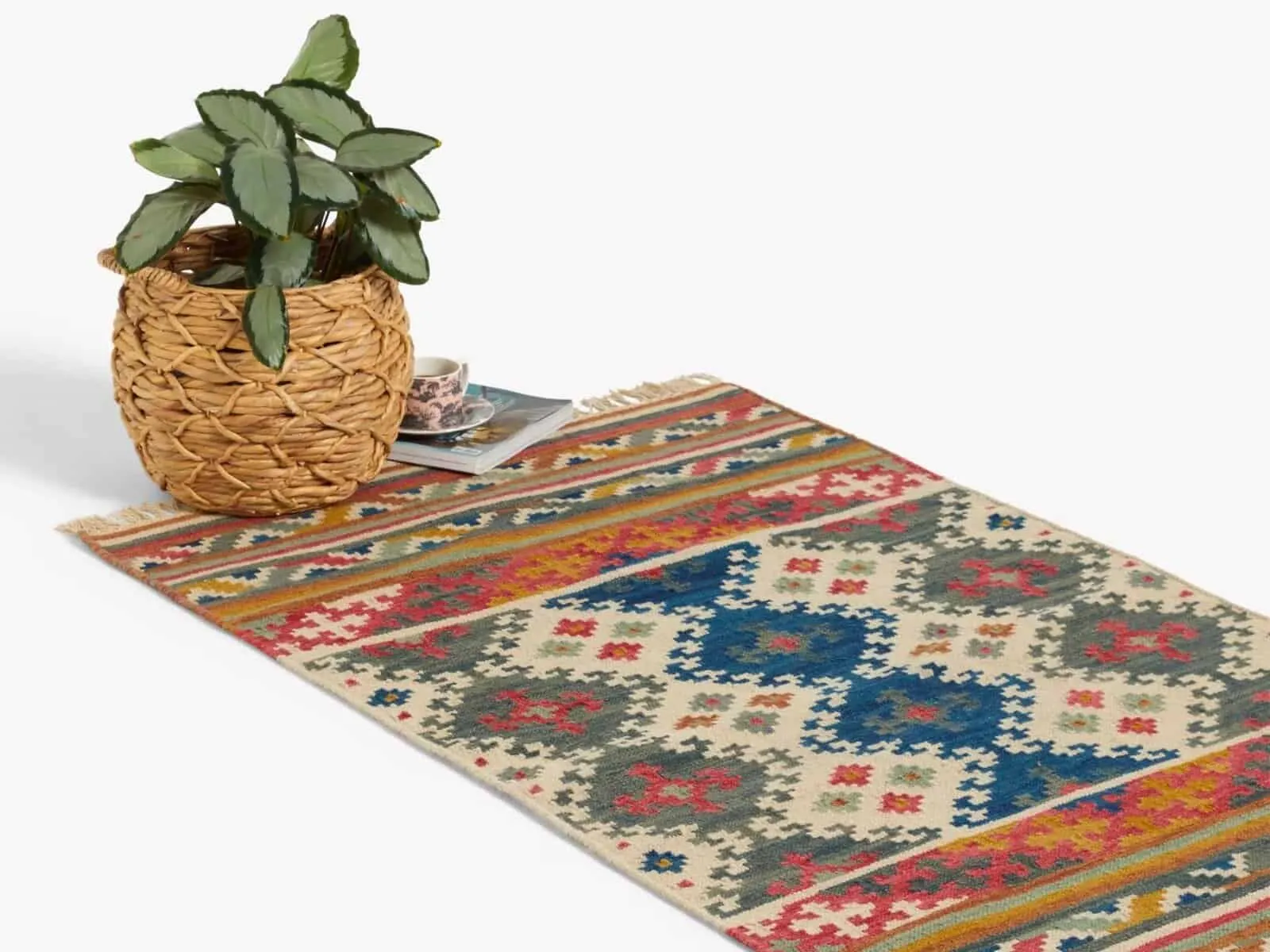 Eastern-style pattern rug