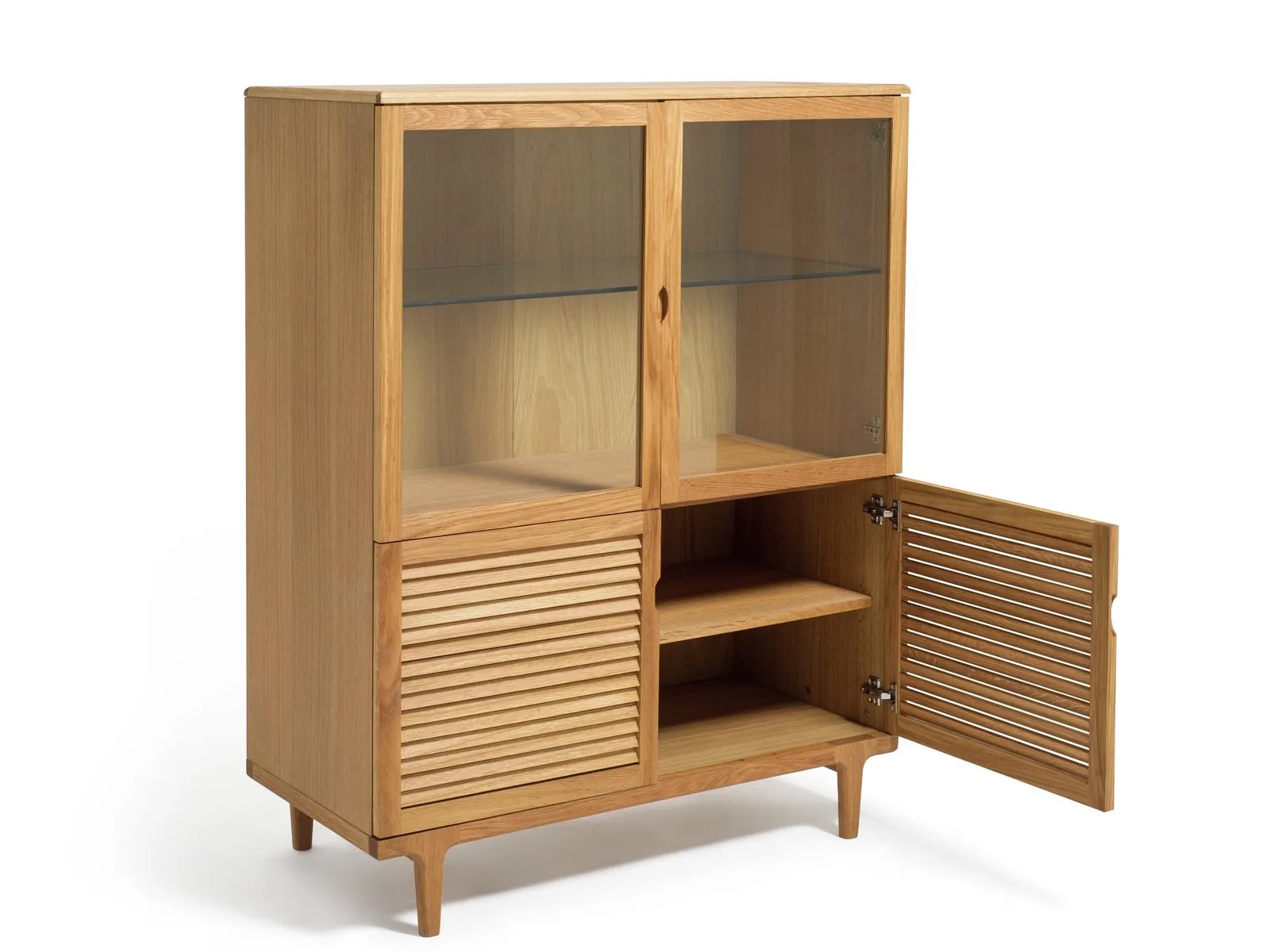 2-door display cabinet