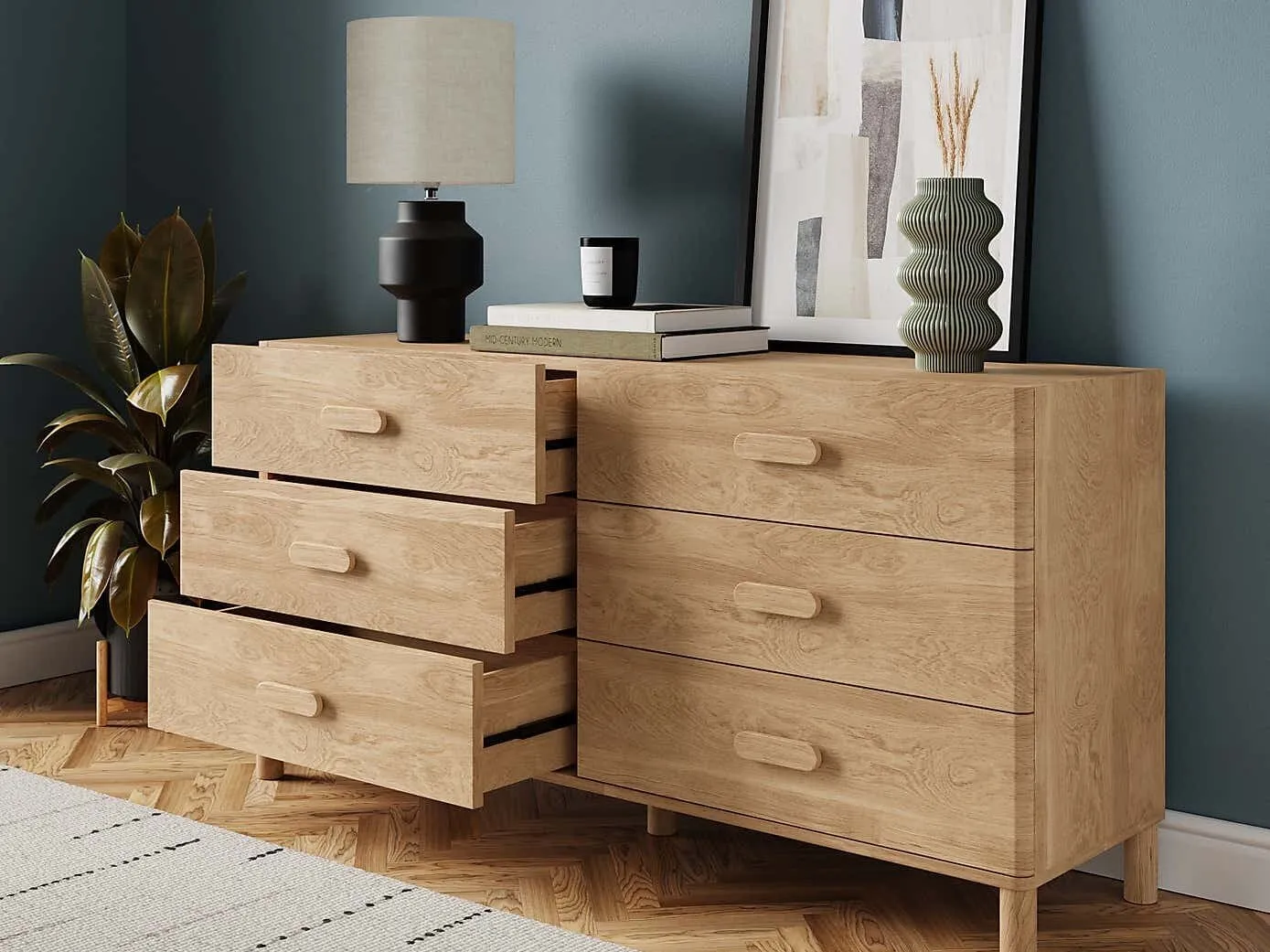 Light oak bedroom furniture