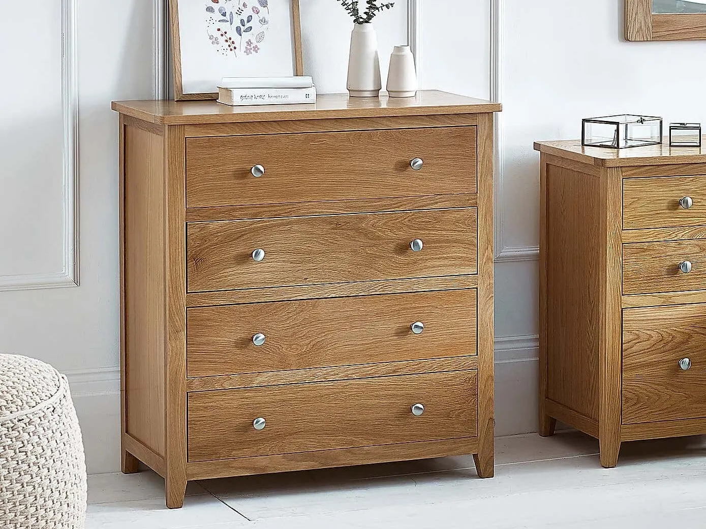 Rustic oak bedroom furniture