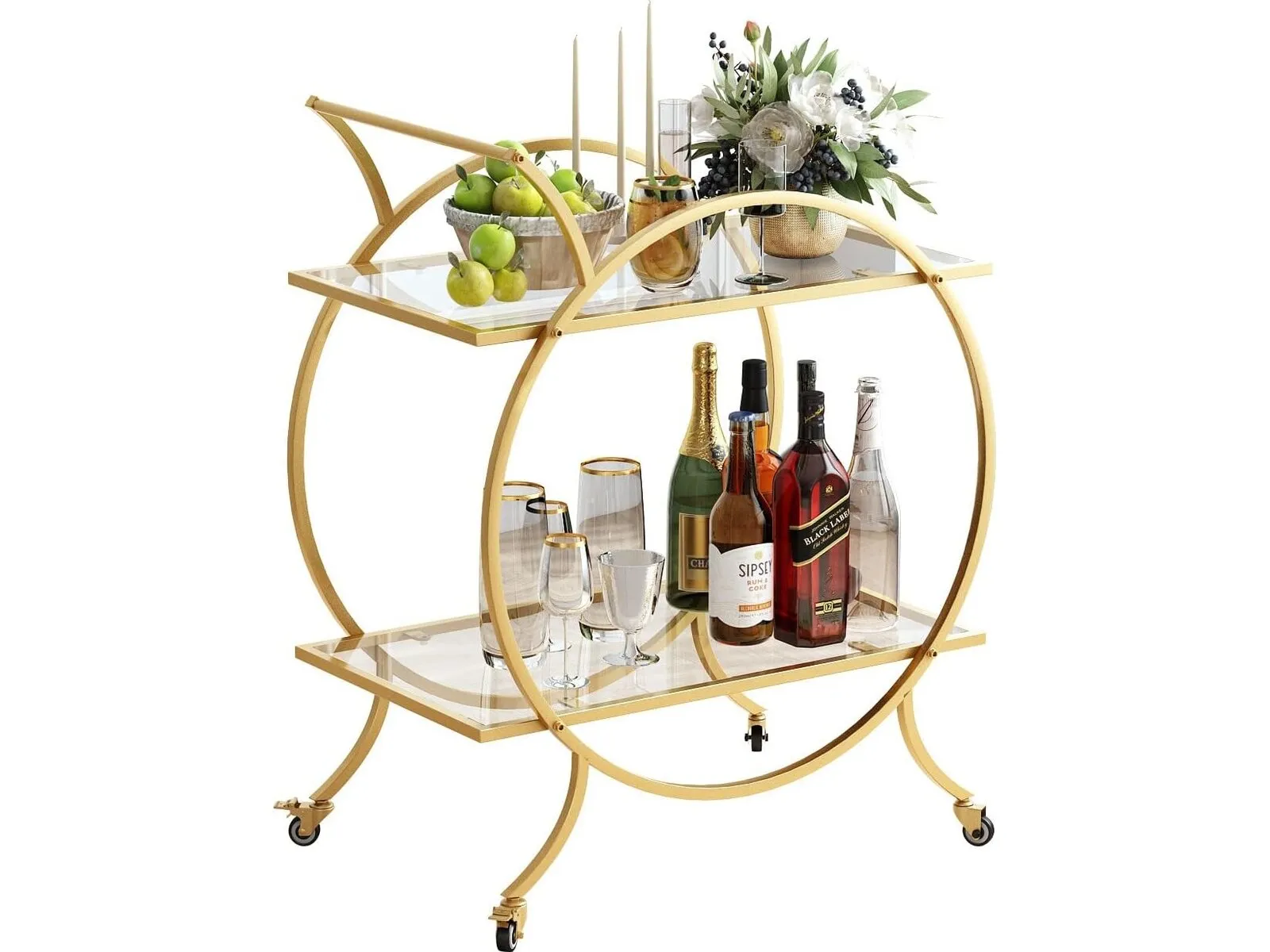 Lormiter Gold Bar Cart