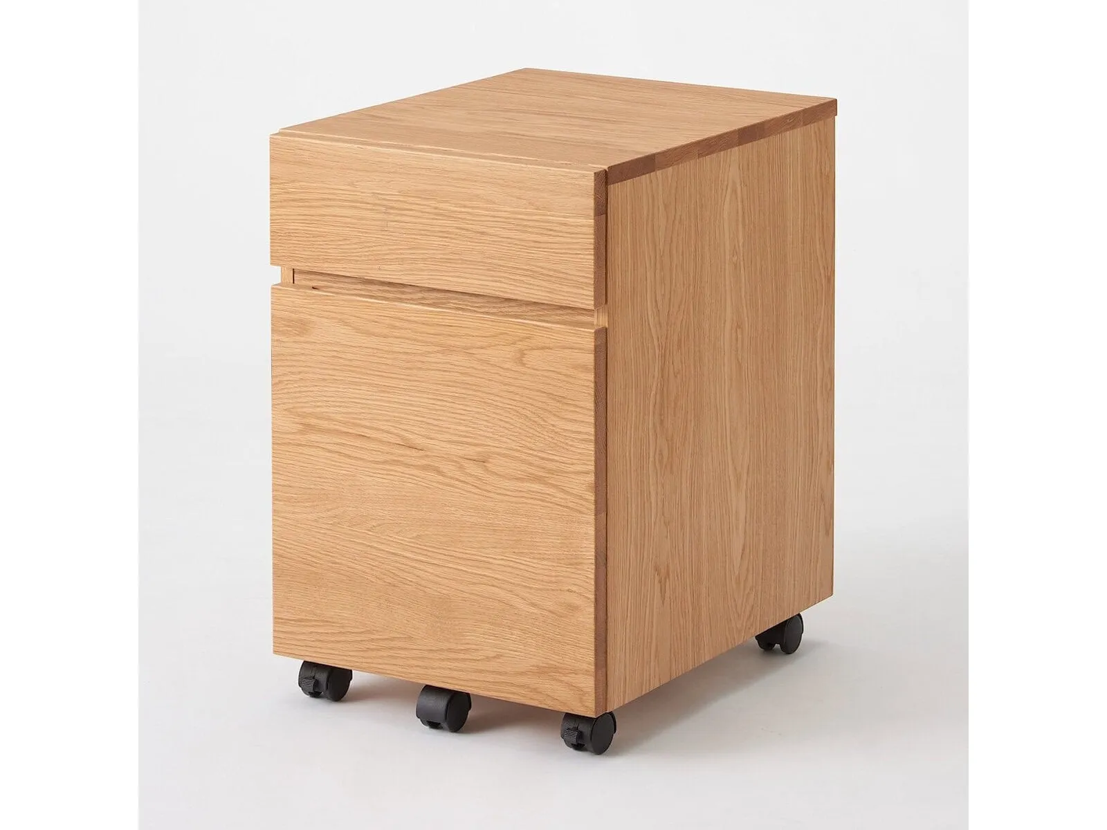Oak desk cabinet