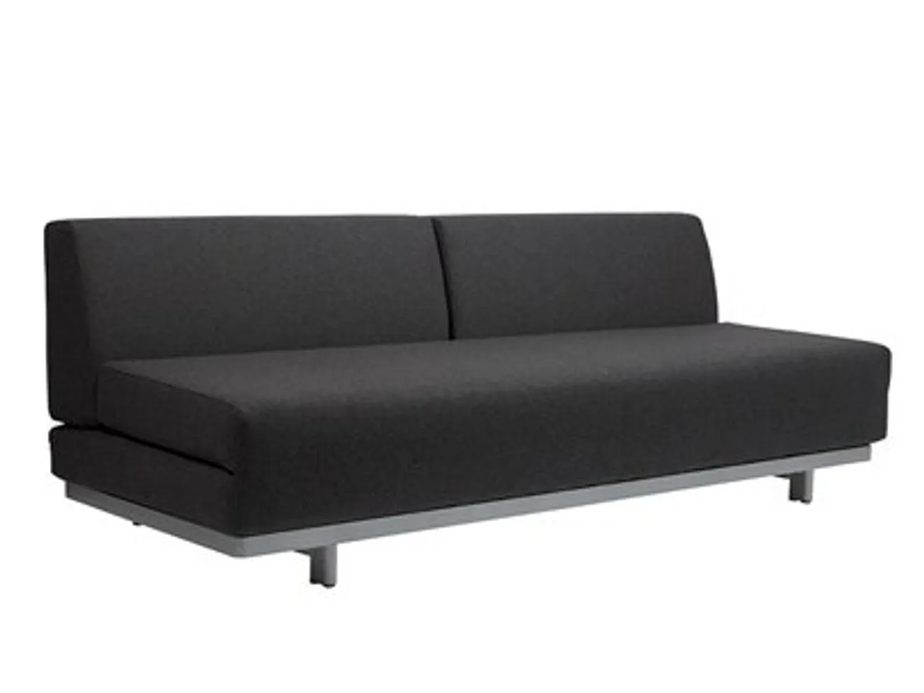 Charcoal grey sofa bed