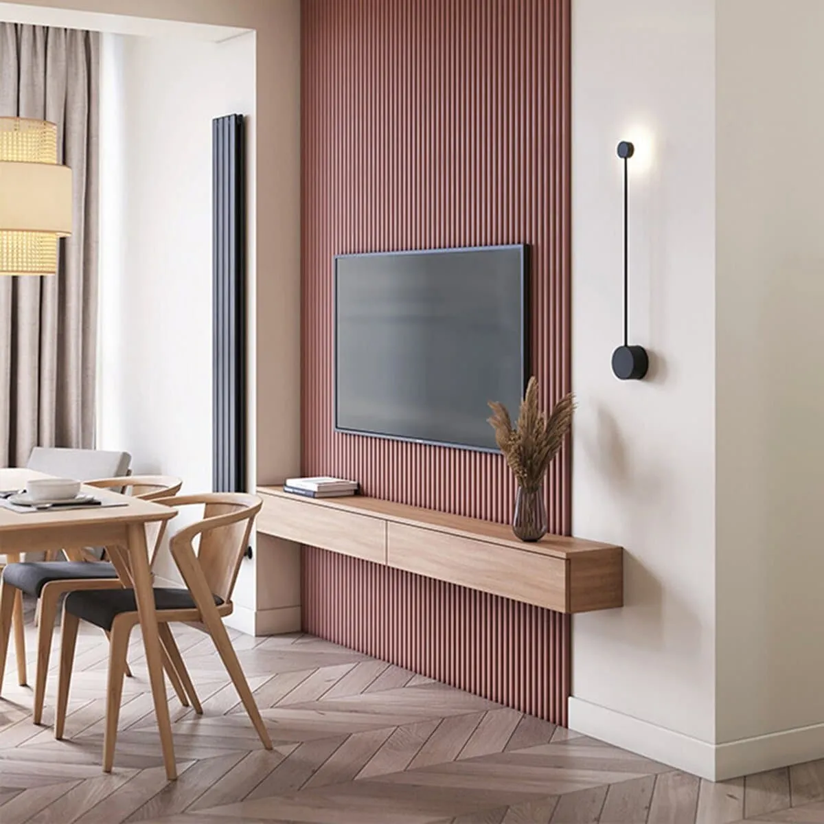 Painted wall panel