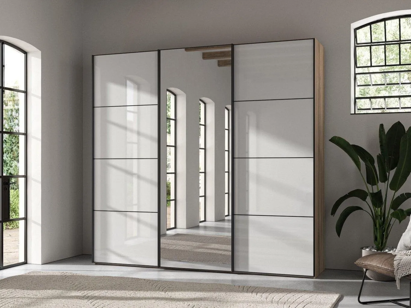 Sliding door wardrobe