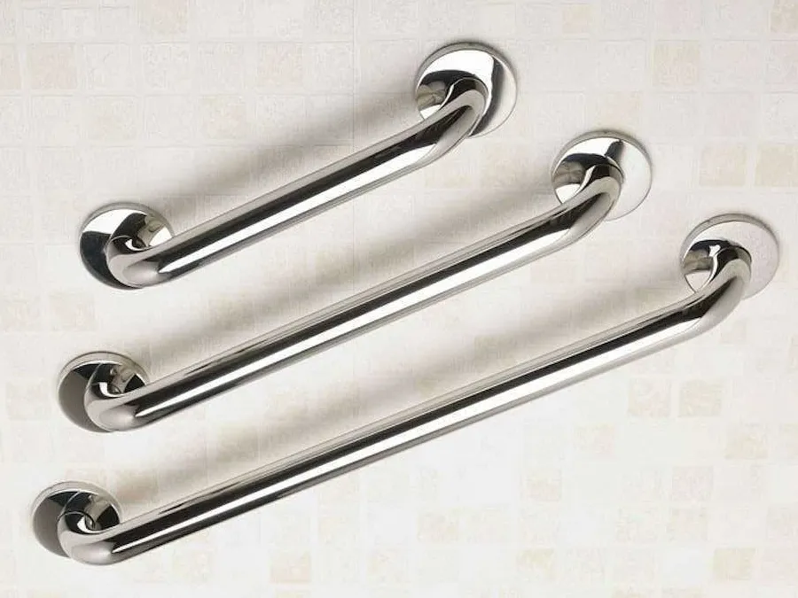 3 sizes of stainless steel grab rail