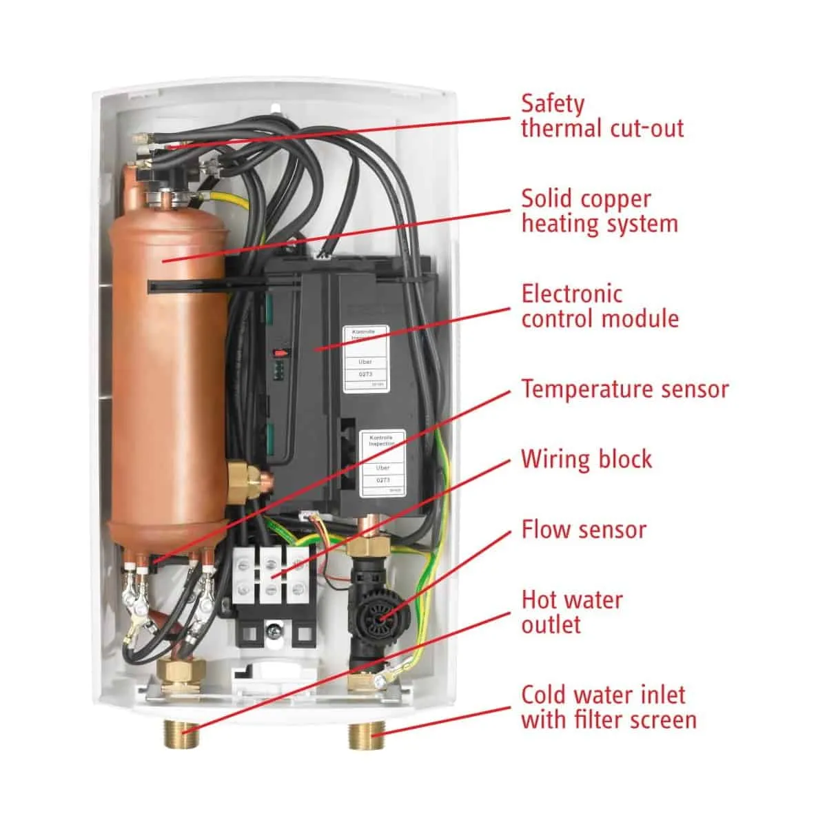 Tankless water heater