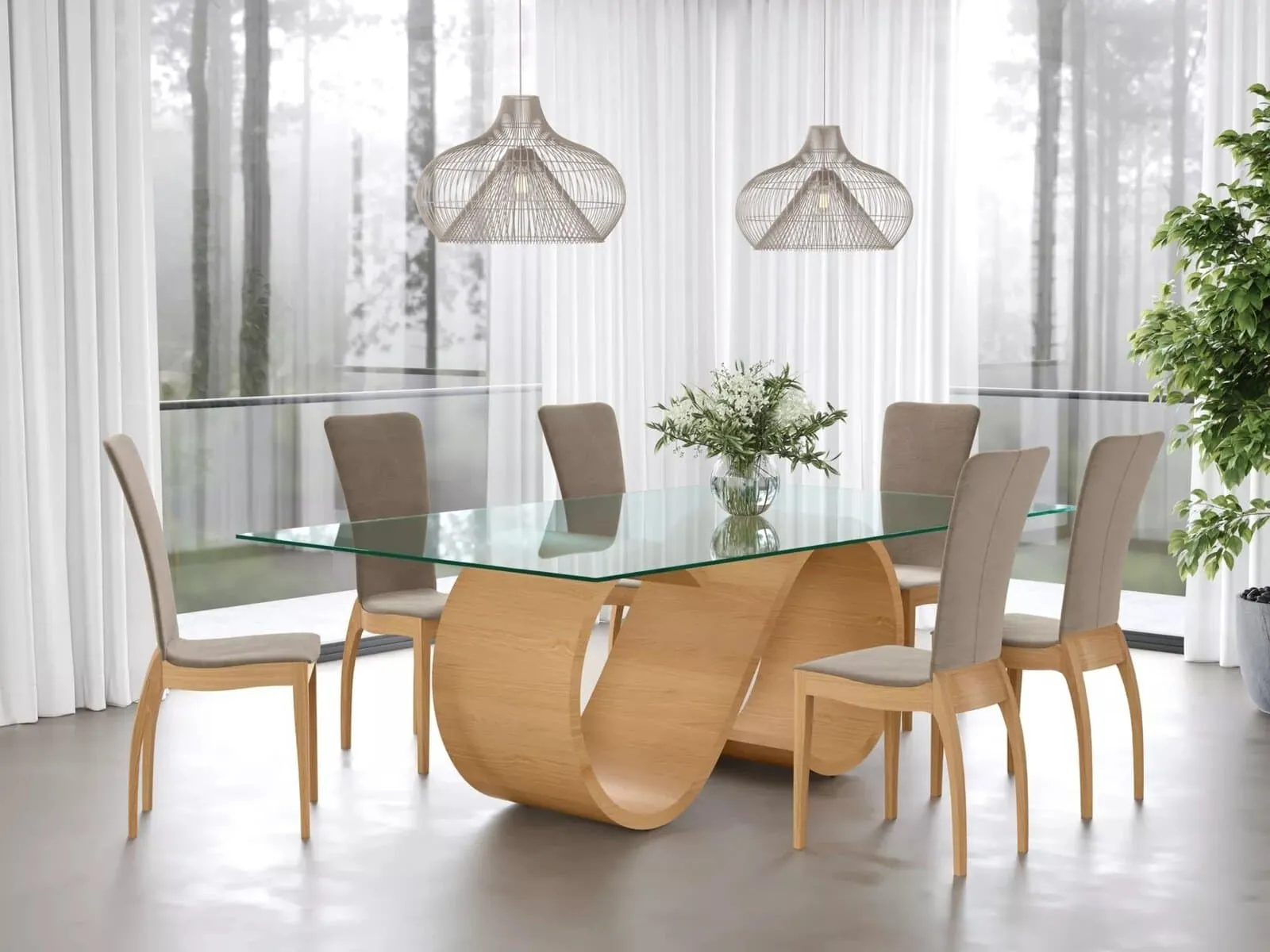 Designer dining table