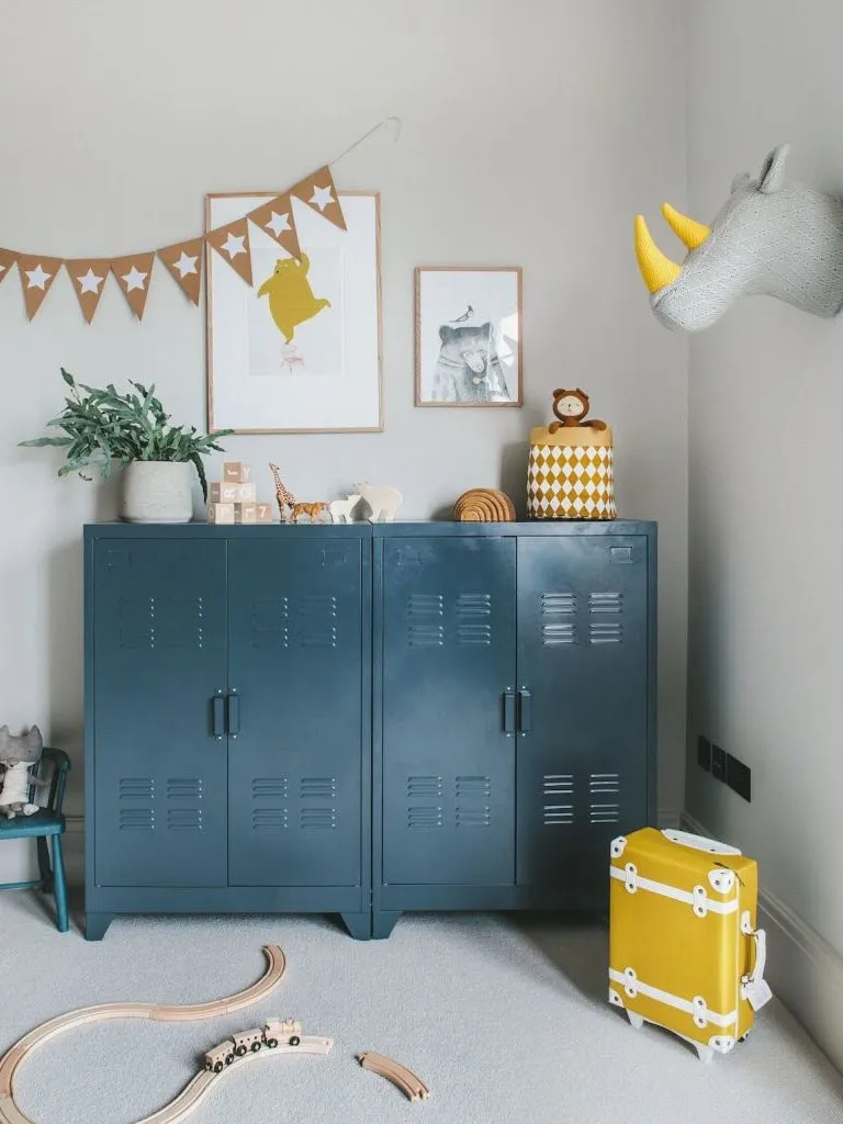 Grey bedroom