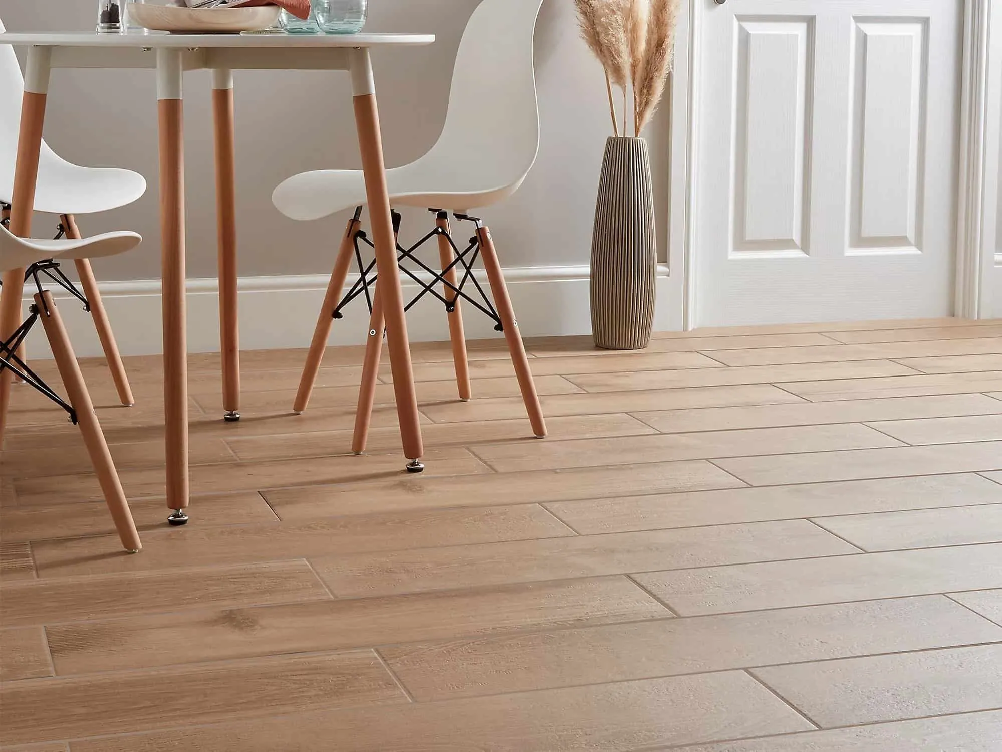 Natural Pine Effect Floor Tiles