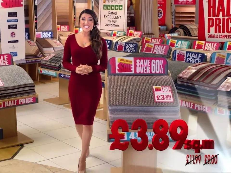 SCS Advert Girl