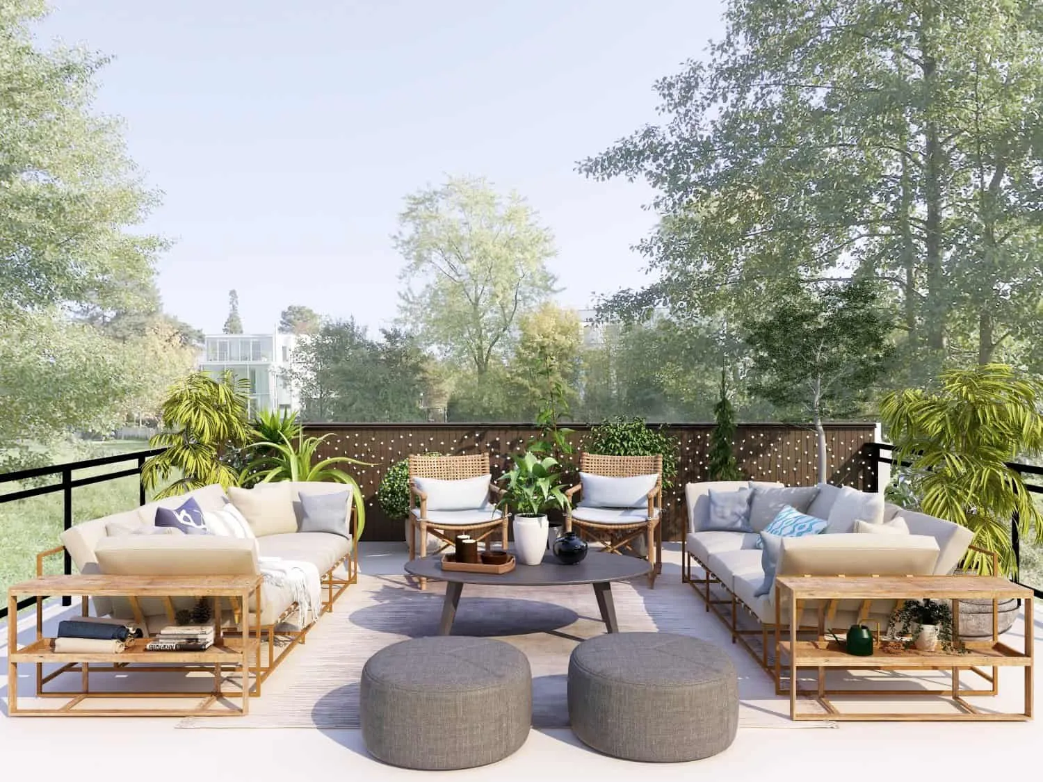 Outdoor terrace