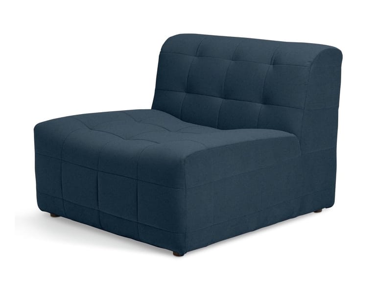 Blue velvet chair