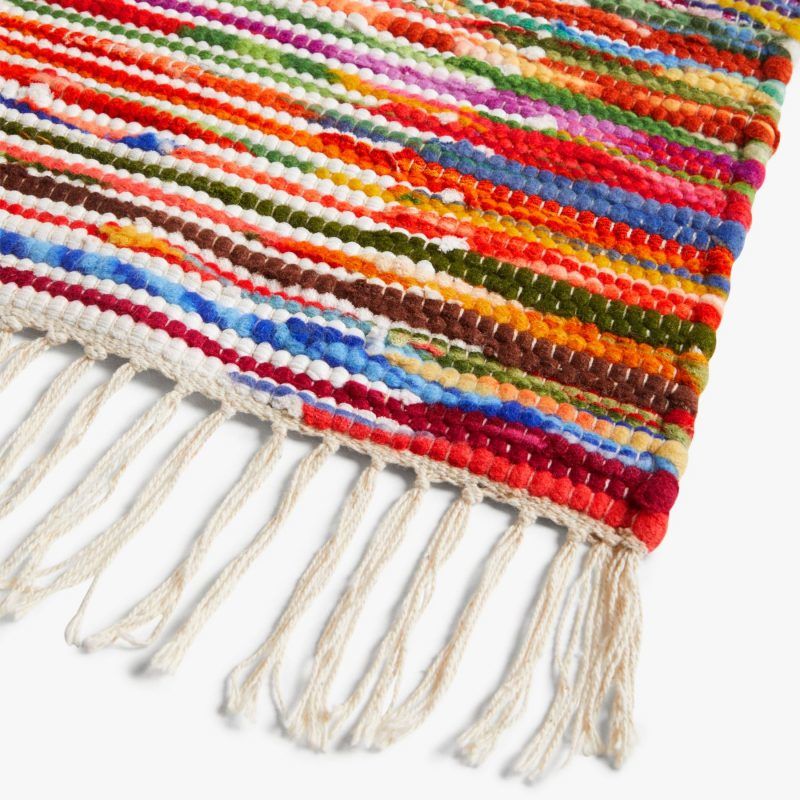 Multi-colour table runner