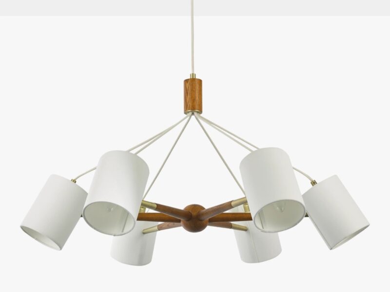 6 arm ceiling light