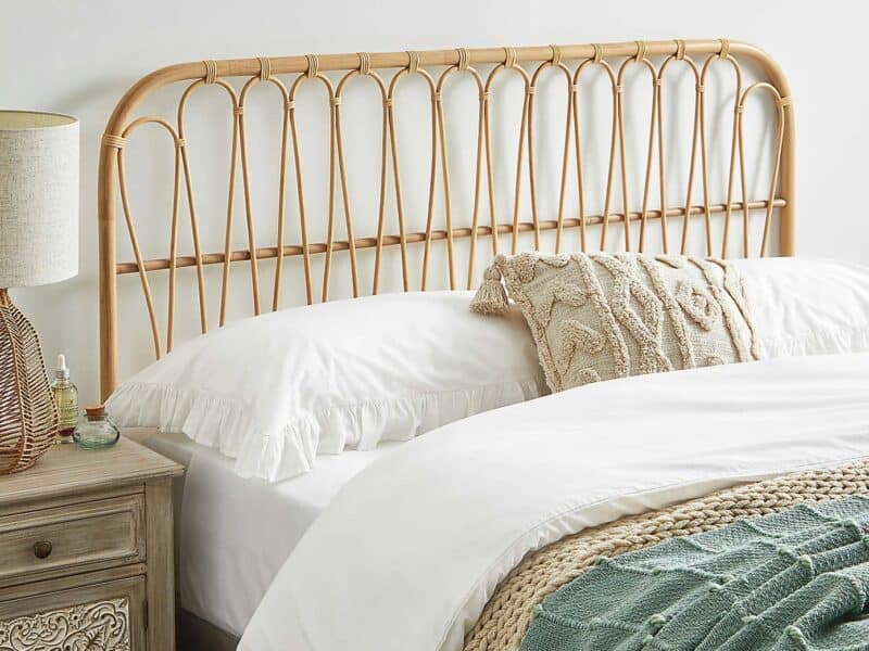 Cane headboard