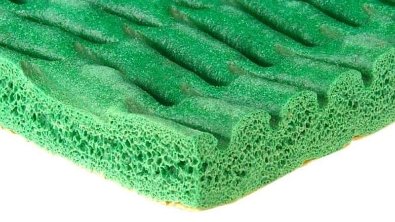 Green foam underlay