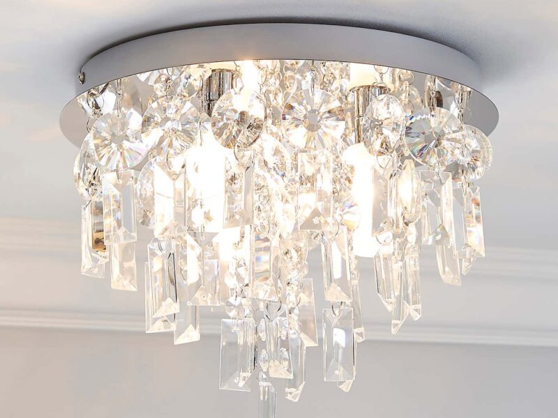 Glass bead ceiling light