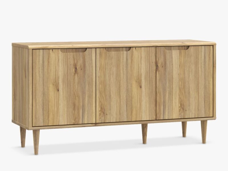 Oak 3-door sideboard