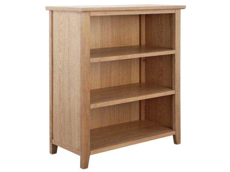 3-tier oak bookcase