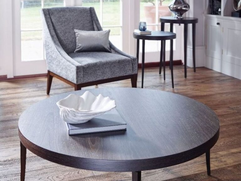 Charcoal coffee table and side tables
