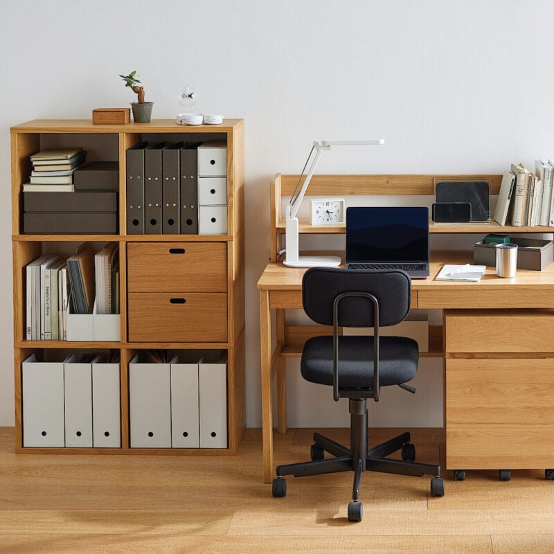 3 x 2 Oak Cube Unit